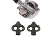 Pedali Shimano -M520 SPD Argento Con Tacchette SM-SH51-Rosolafreebikes