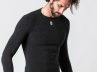 Stay Warm - Maglia termica Manica Lunga Girocollo Anthracite-Rosolafreebikes