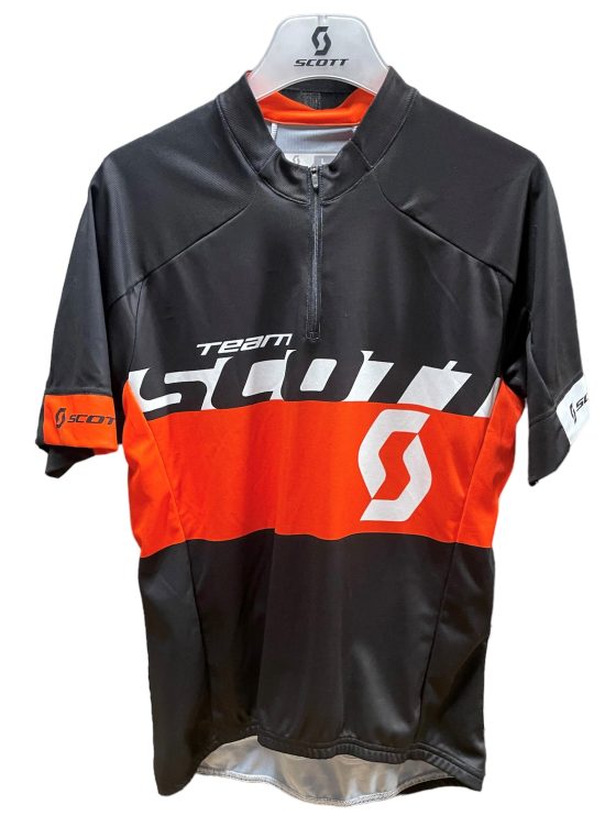 Maglia Ciclismo Maniche Corte Scott nera rossa -Rosolafreebikes