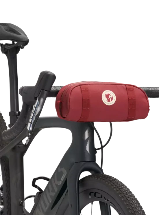 Specialized-Fjällräven Handlebar Pocket Bag Red -Rosolafreebikes